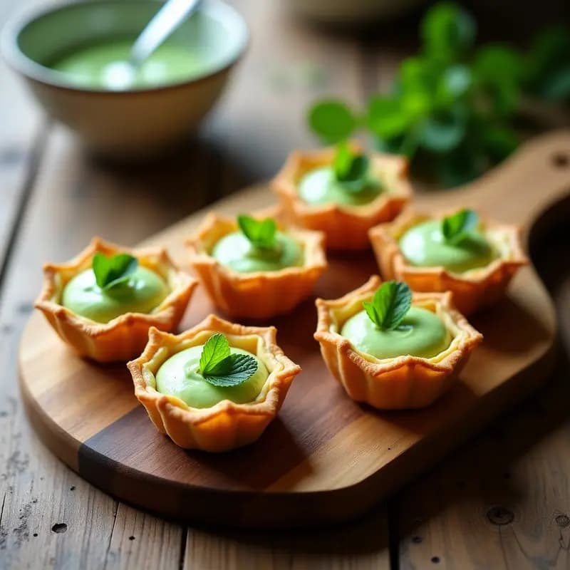 Conchas de Crema de Guisantes: Receta Francesa Vegana con Toque de Mentolado