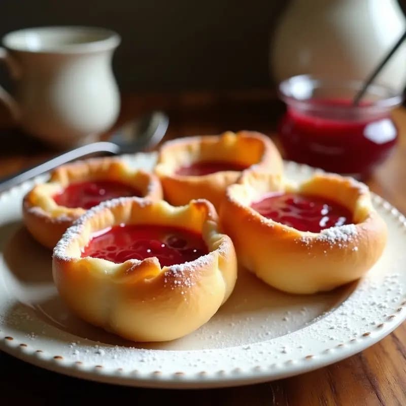 Conchas de Pan Francés con Mantequilla y Mermelada: Desayuno Esponjoso en 15 Minutos