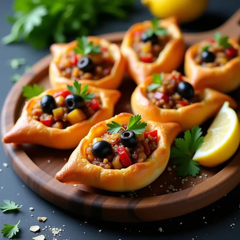 Conchas Rellenas de Sardinas y Pimientos Asados: Aperitivo Portugués Sin Gluten