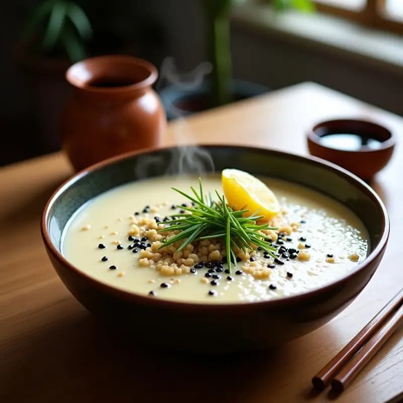 Congee de Quinoa y Jengibre: Desayuno Chino Sin Gluten y Depurativo