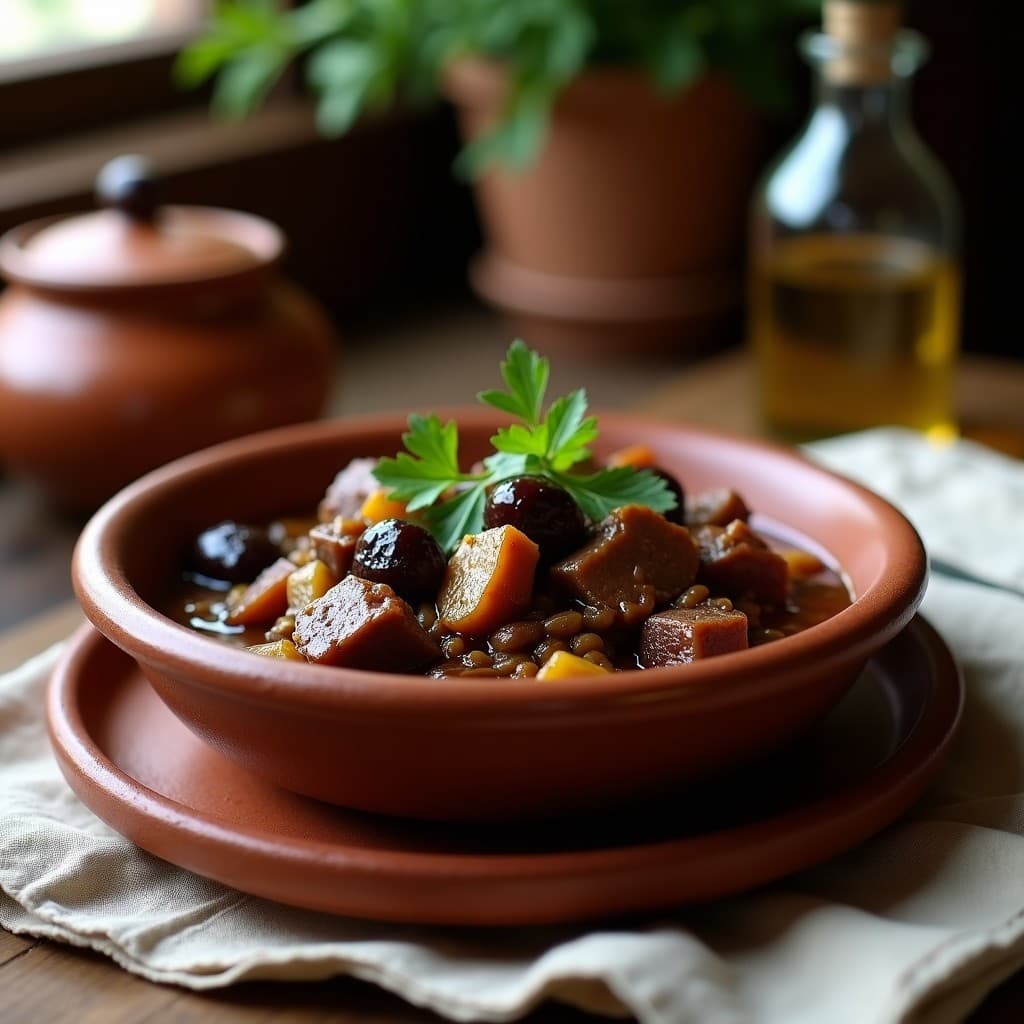 Cordero al Chilindrón con Ciruelas Pasas: Receta Aragonesa en Olla Lenta con Toque Moderno
