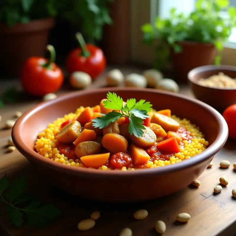 Cousse-Cousse de Pescado y Verduras: Receta Senegalés en Olla Lenta con Toque Picante