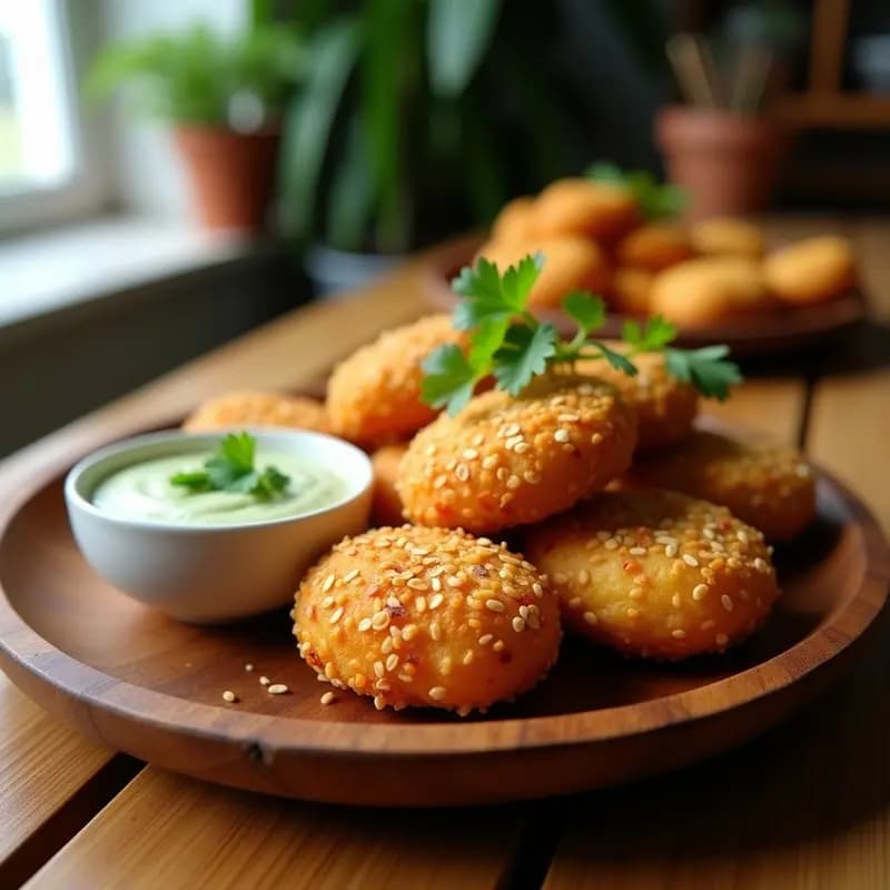 Coxinha de Frango Brasilera con Rebozado de Avena: Aperitivo Keto en Airfryer