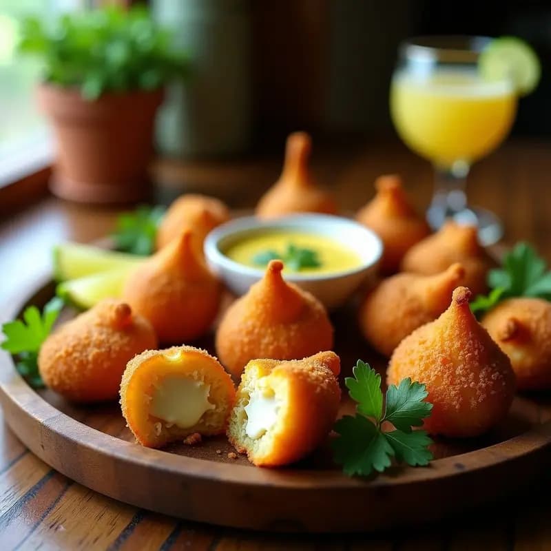 Coxinha de Frango com Requeijão: Receta Brasileña en Airfryer con Toque Cremoso