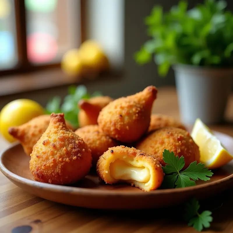 Coxinha de Frango Vegana: Receta Brasilera con Jackfruit y Especias en Airfryer