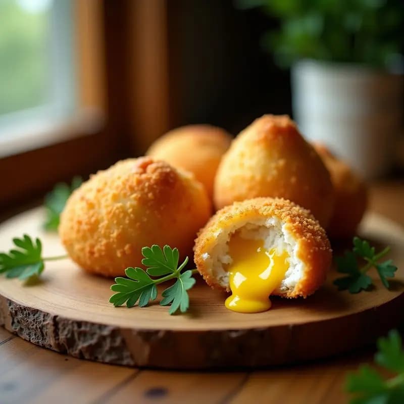 Coxinha de Frango con Yuca y Queso Minas: Receta Brasilera Crujiente en Airfryer