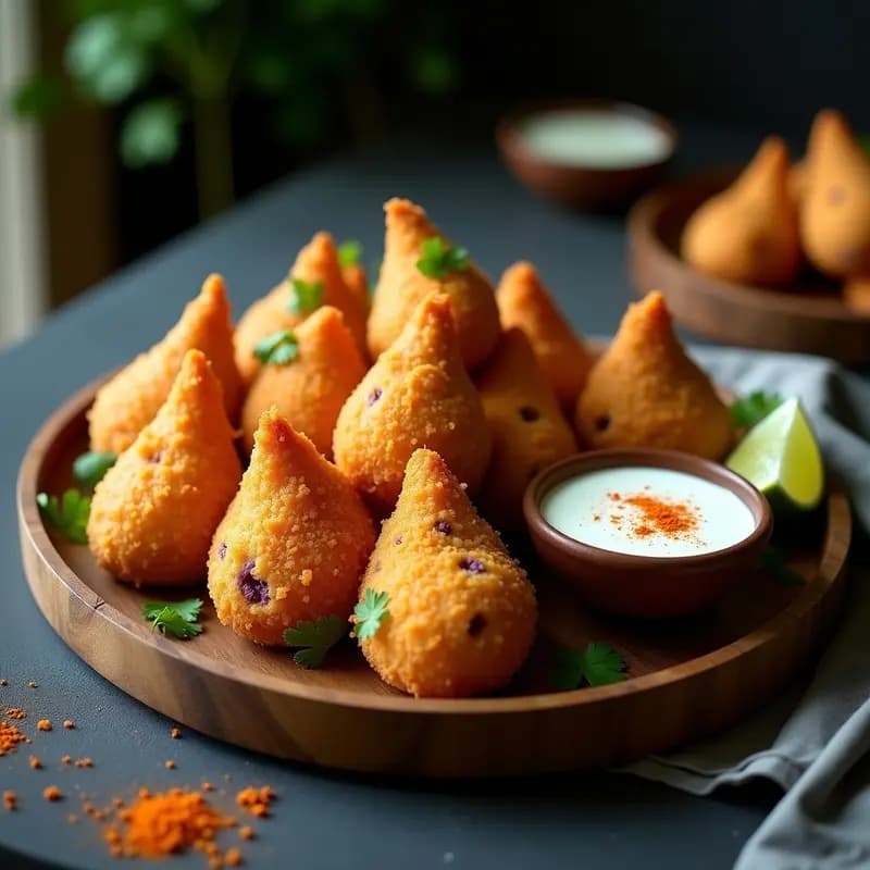 Coxinha de Frango Brasileira Vegana con Jackfruit: Receta Crujiente y Picante