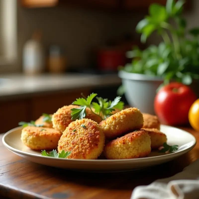 Coxinhas de Frango Brasileñas con Rebozado de Aceite de Coco: Aperitivo Crujiente Keto