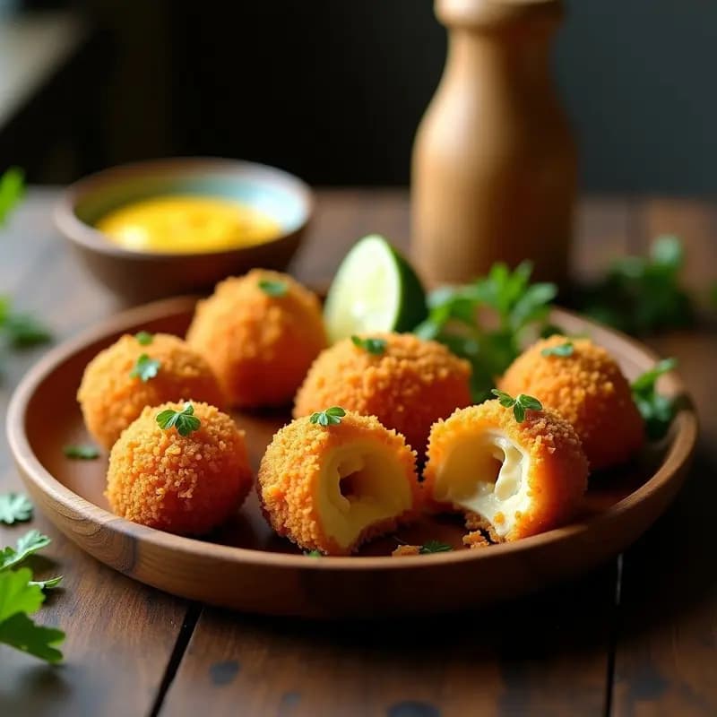 Coxinhas de Frango Veganas con Jackfruit: Receta Brasileña Crujiente en Airfryer