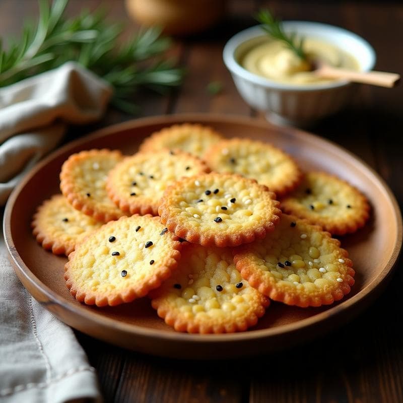 Crackers de Semillas de Girasol y Ajo Negro: Receta Keto y Crujiente en Airfryer
