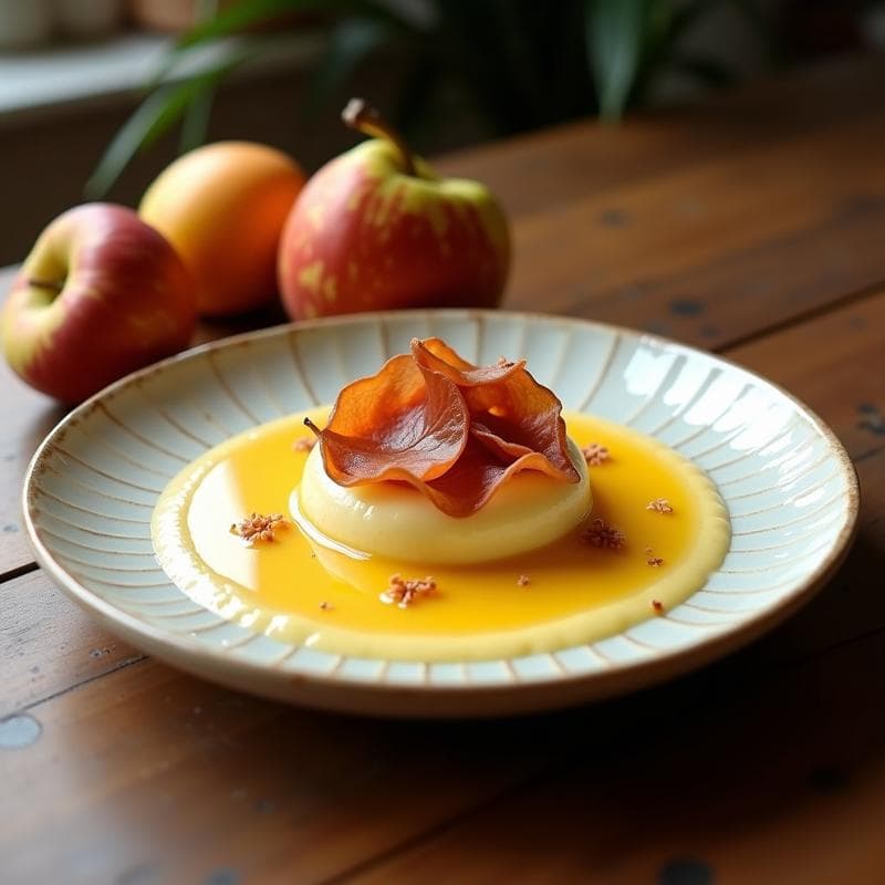 Crema de Apio y Manzana con Crujiente de Jamón Serrano: Receta en Thermomix Sin Lácteos y Reconfortante