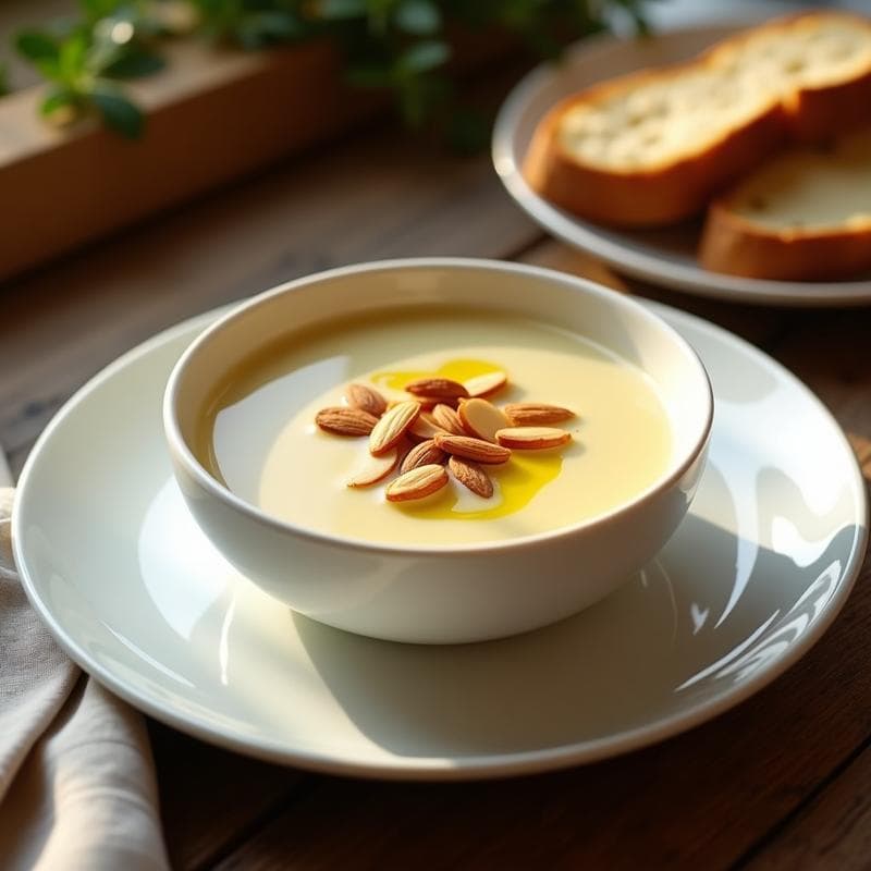 Crema de Apio Nada con Almendras Tostadas: Receta en Thermomix Sin Lácteos