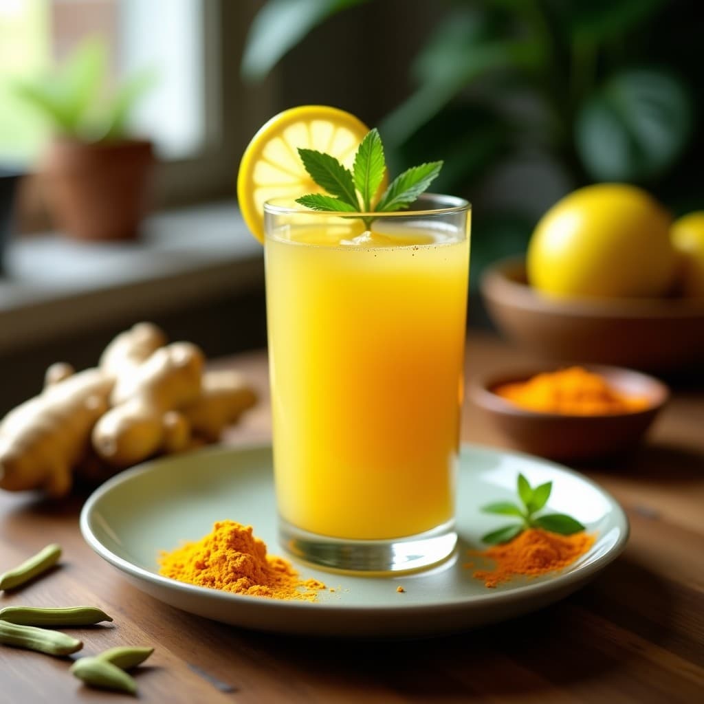 Crema de Bali con Jengibre y Limón: Bebida Indonesia Calmante y Digestiva