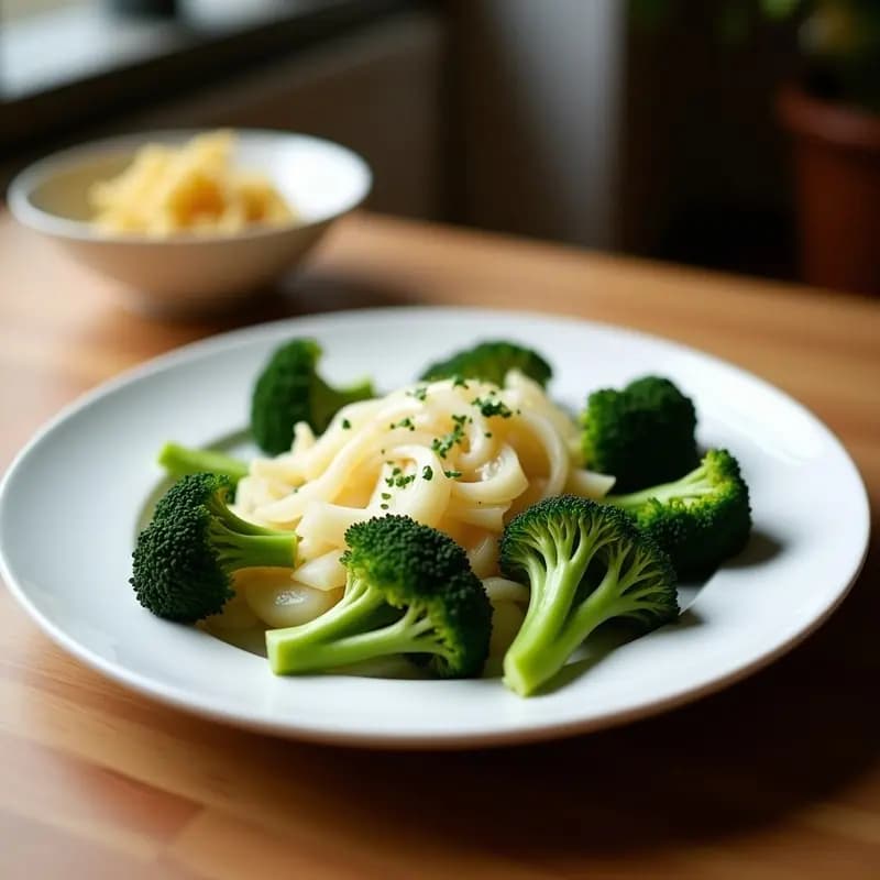 Crema de Brócoli y Queso Azul con Picatostes de Centeno: Receta Francesa Ultracremosa