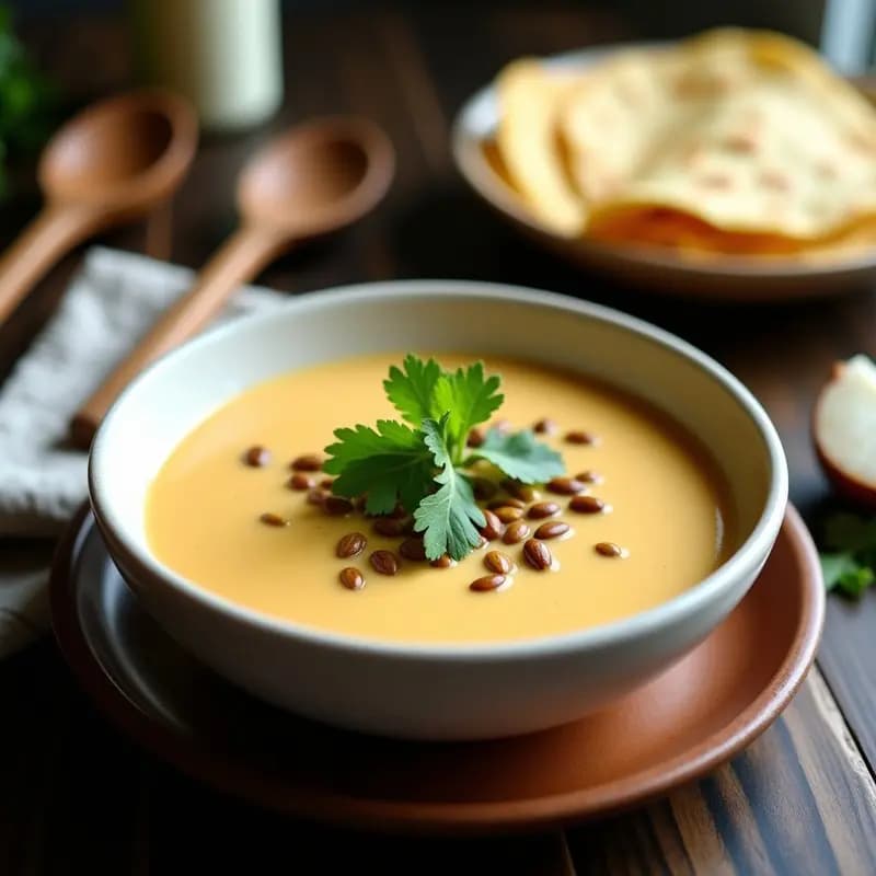 Crema de Calabacate con Chipotle Vegana: Receta Cremosa y Sin Lácteos en 20 Minutos