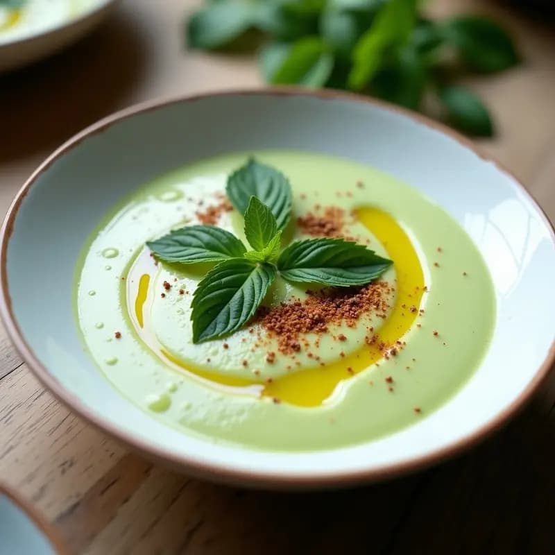 Crema de Calabacín con Zaatar: Receta Express en Airfryer para Dieta Ligera