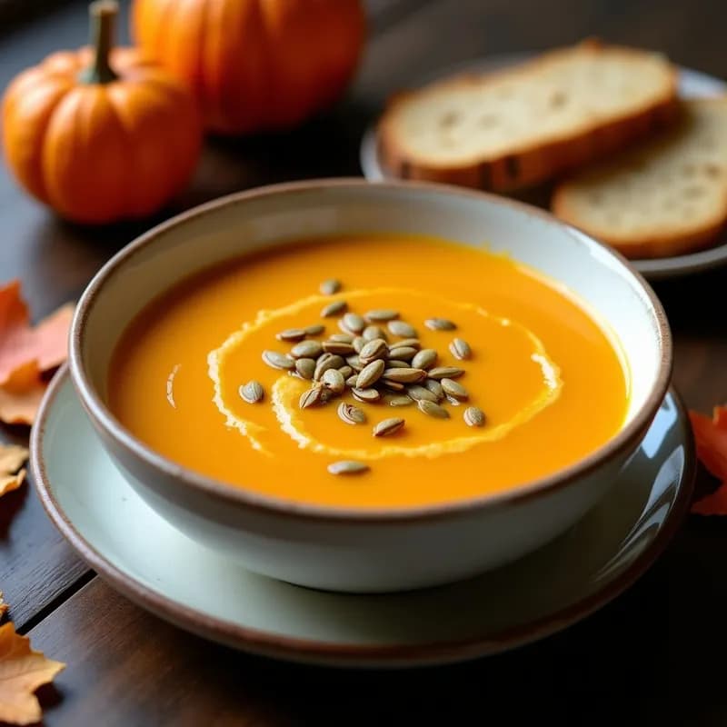 Crema de Calabaza y Ajo Negro: Receta en Thermomix Cremosa y Gourmet en 20 Minutos