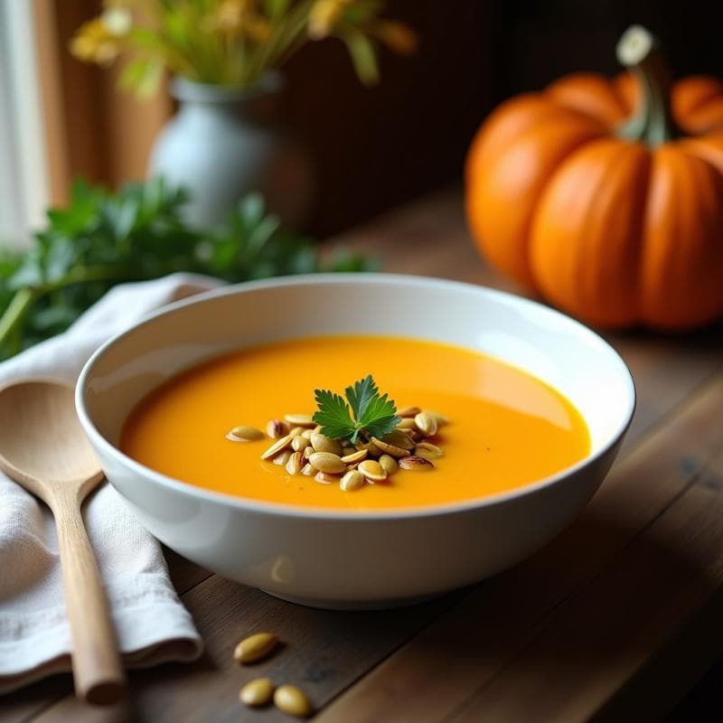 Crema de Calabaza y Apio: Receta Vegana en Airfryer sin Lácteos y Antiinflamatoria