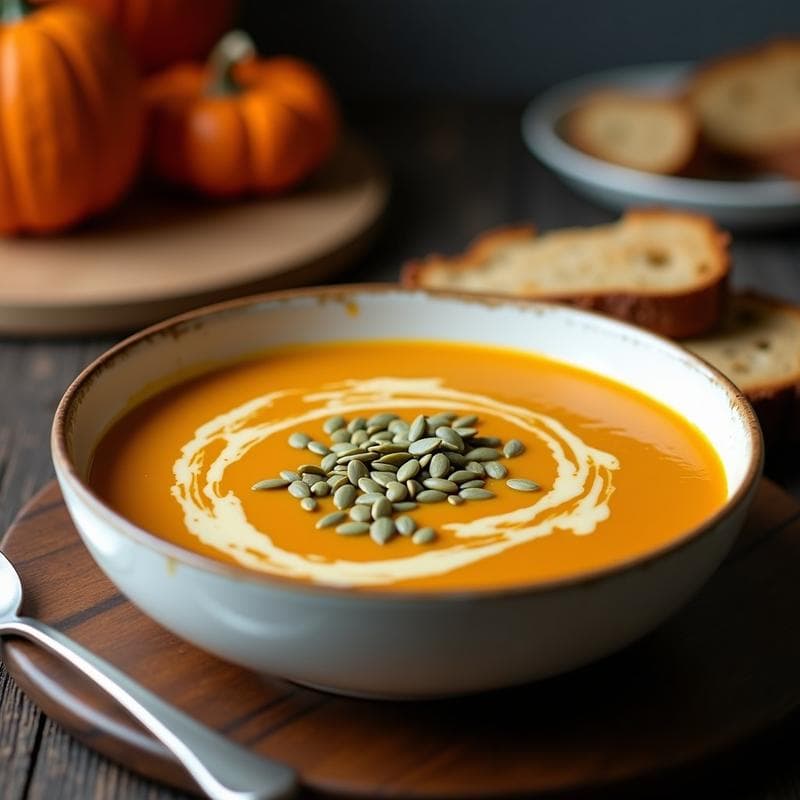Crema de Calabaza con Blue Cheese: Receta en Airfryer Ultracremosa en 20 Minutos