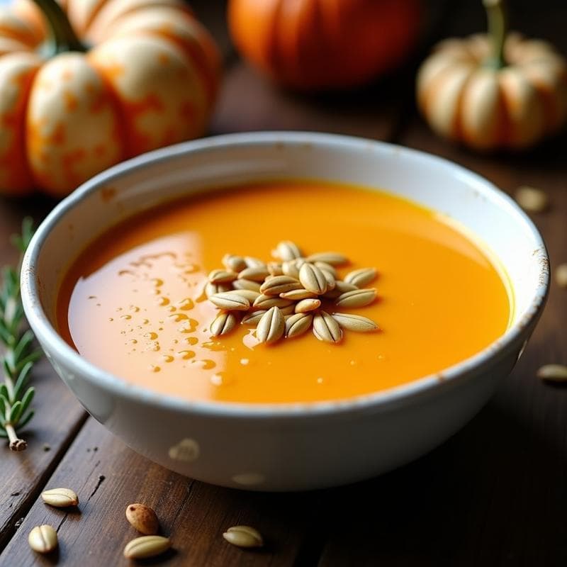 Crema de Calabaza y Boniato en Airfryer: Receta Cremosa y Rápida en 20 Minutos