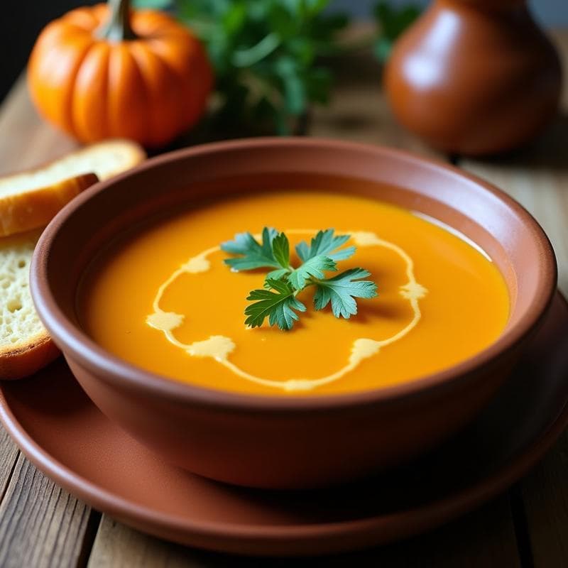 Crema de Calabaza y Castaña: Receta en Olla a Presión Ultracremosa en 20 Minutos