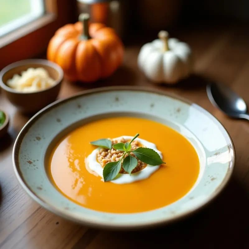 Crema de Calabaza y Coco en Thermomix: Receta Cremosa y Rápida para Otoño