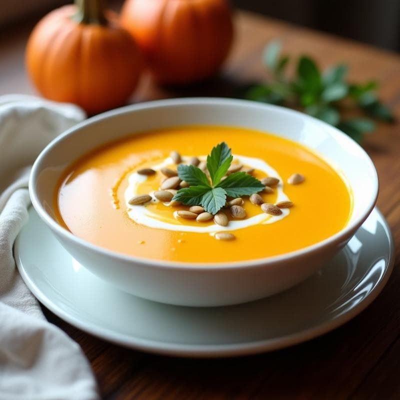 Crema de Calabaza y Cúrcuma: Receta en Olla Exprés con Toque Antiinflamatorio