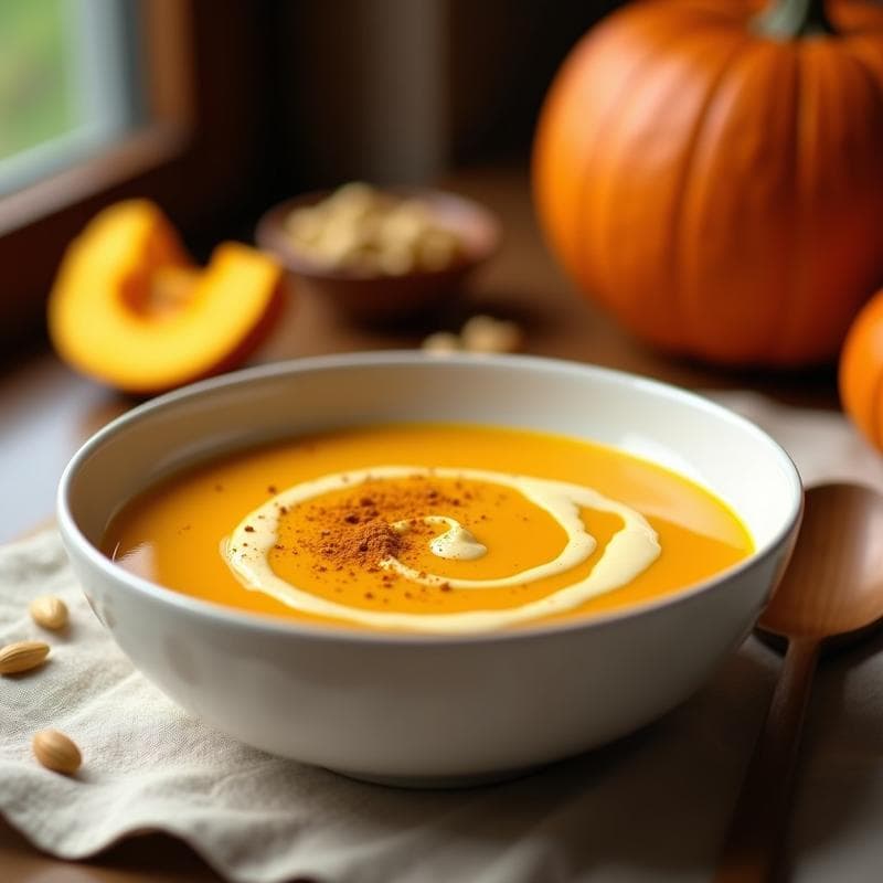 Crema de Calabaza con Cúrcuma: Receta en Thermomix para Desintoxicar y Fortalecer