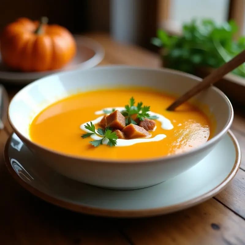 Crema de Calabaza Joinville con Cocido: Receta Brasilera Reconfortante y Rápida
