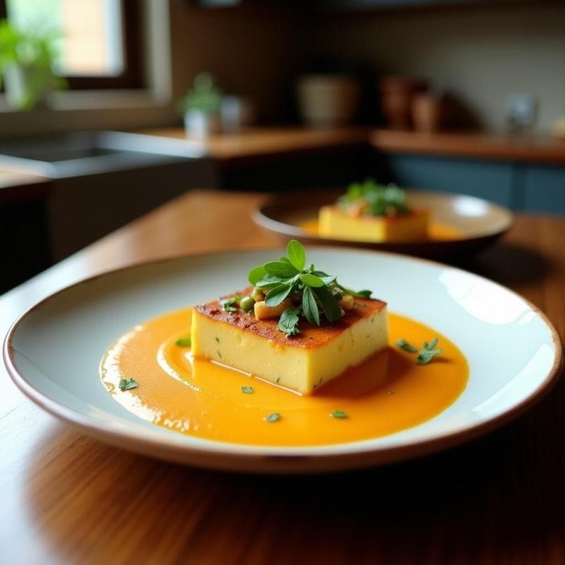 Crema de Calabaza y Tofu Ahumado: Receta en Thermomix con Proteína Vegetal y Textura Sedosa