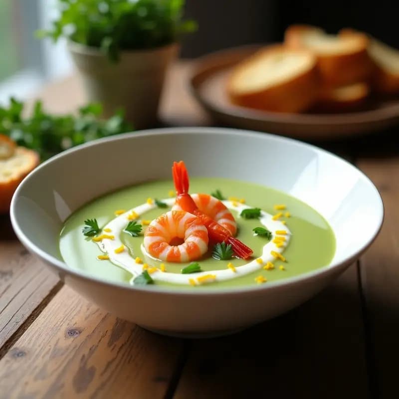 Crema de Calibre y Gamba Roja: Receta de Lujo en Thermomix en 25 Minutos