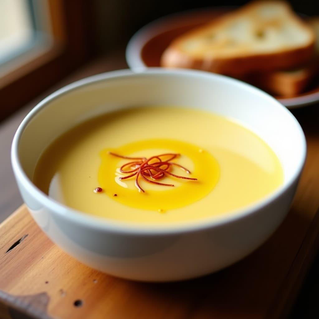 Crema de Caparrones con Toque de Azafrán: Receta Española en Thermomix y Sin Lactosa