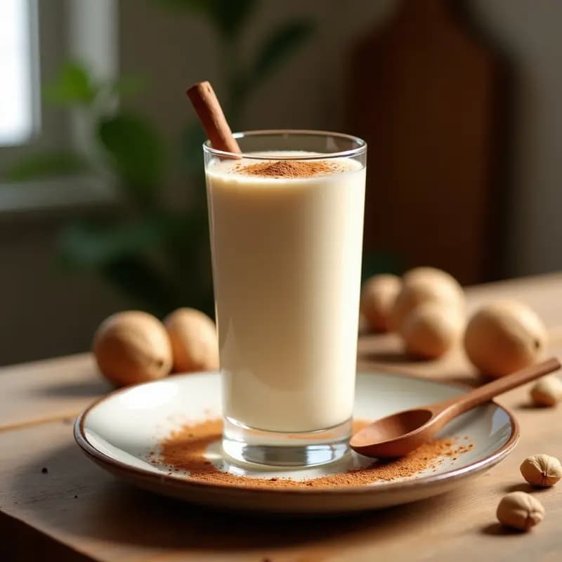 Crema de Chufa con Canela y Vainilla: Bebida Española Vegana y Sin Lactosa