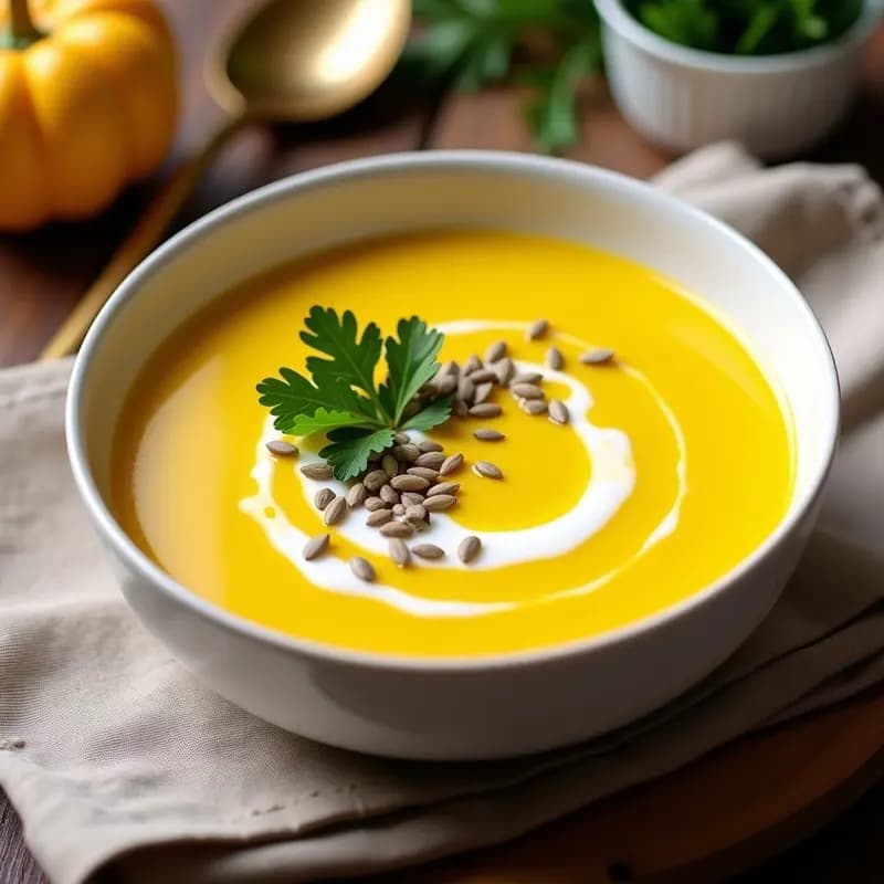Crema de Coliflor con Cúrcuma en Thermomix: Receta Keto en 15 Minutos Sin Lácteos