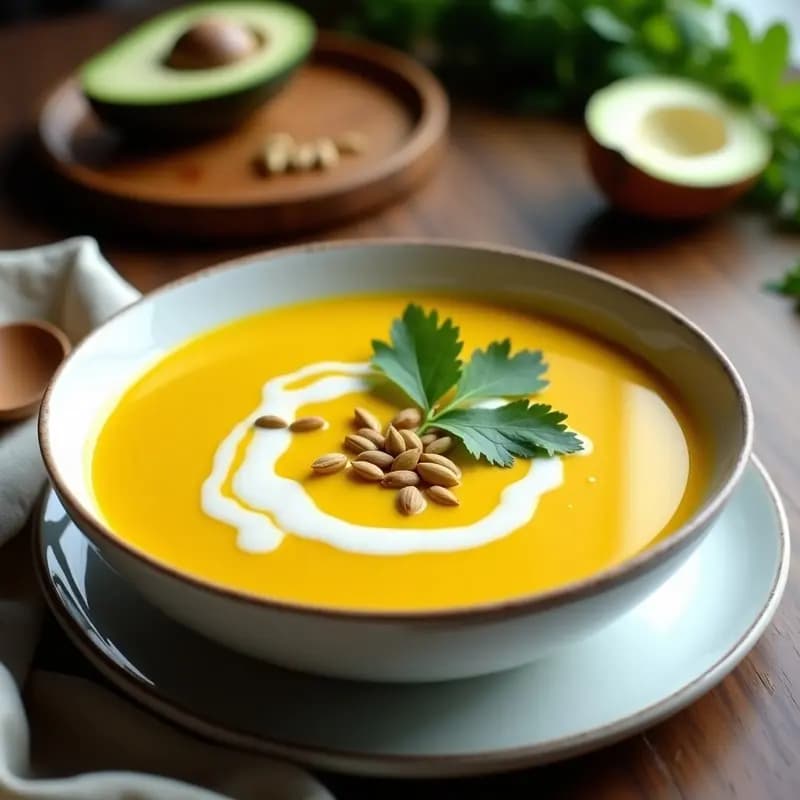 Crema de Calabacín y Cúrcuma: Receta Detox en 20 Minutos y Baja en Calorías