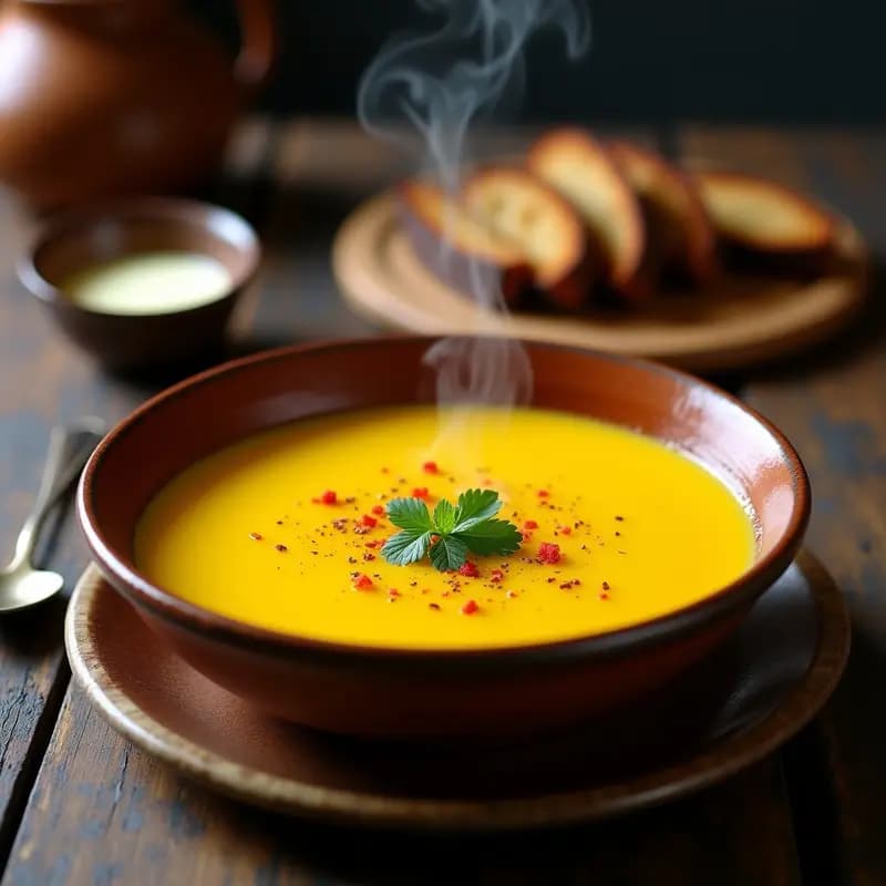 Crema de Cálanes y Azafrán: Receta Gourmet en 20 Minutos con Toque Andaluz