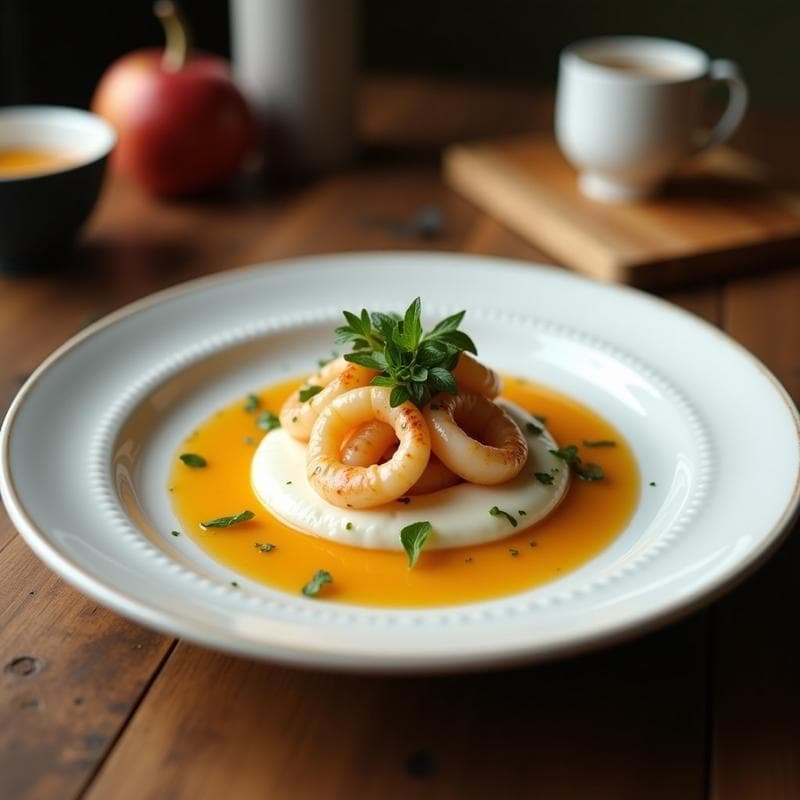 Crema de Espárragos Blancos y Ajo Negro: Receta Gourmet en Olla Exprés