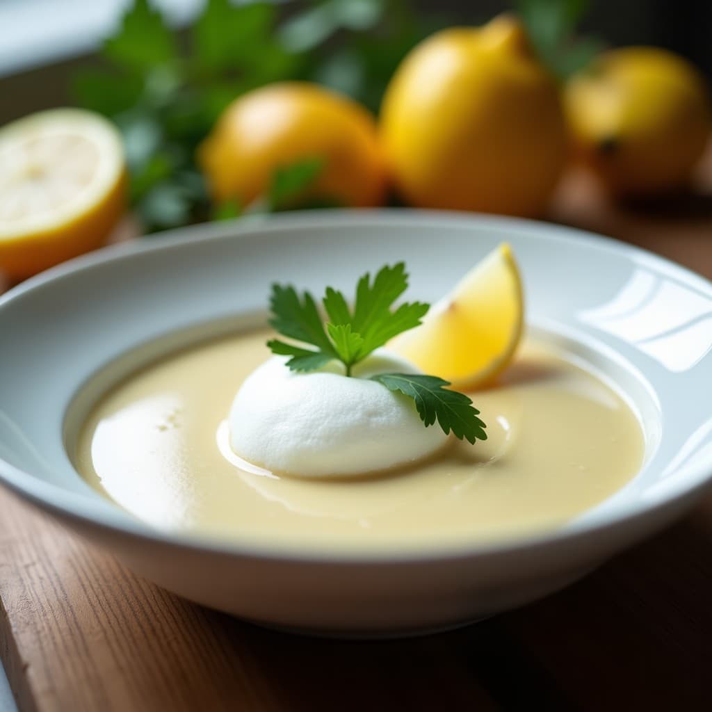 Crema de Espárragos Blancos y Ajo Tierno con Espuma de Limón: Receta en Thermomix Sin Lácteos