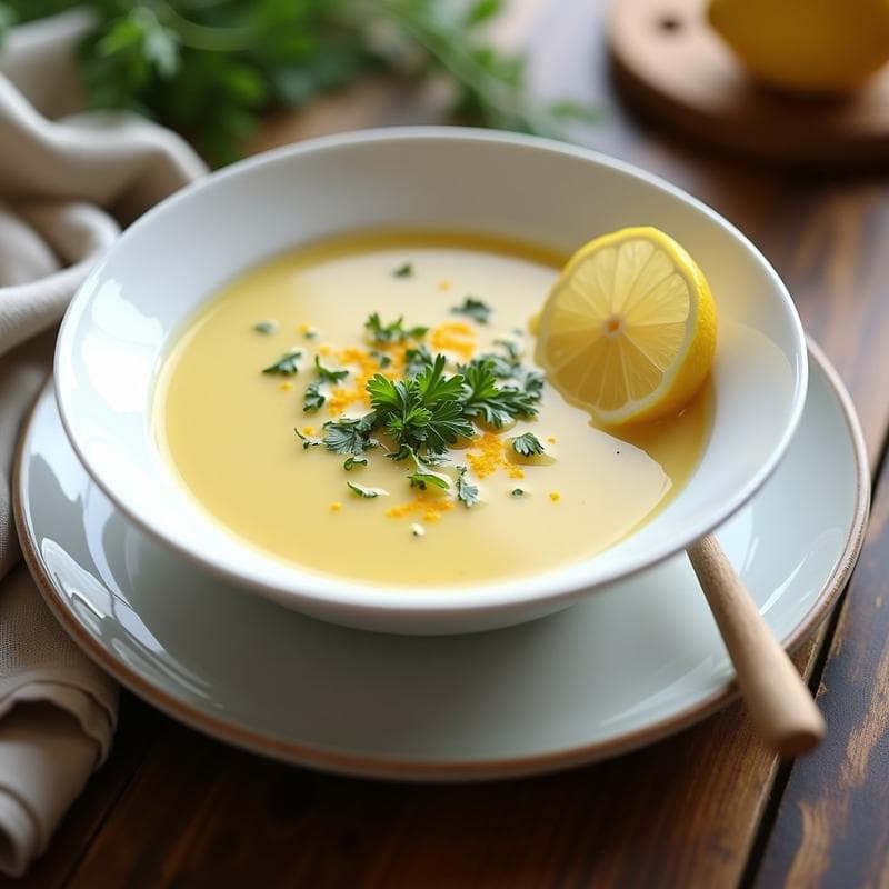 Crema de Espárragos Blancos con Toque de Limón y Azafrán: Sopa Gourmet en Thermomix