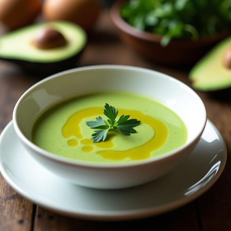 Crema de Espinacas y Aguacate: Receta Sin Lactosa en 15 Minutos con Toque Cremoso