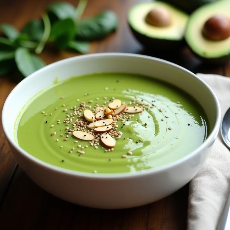 Crema de Espinacas y Aguacate en Thermomix: Receta Ultracremosa y Alta en Grasas Saludables