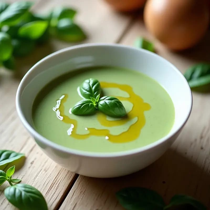 Crema de Espinacas y Albahaca: Receta en Airfryer Sin Pérdida de Nutrientes