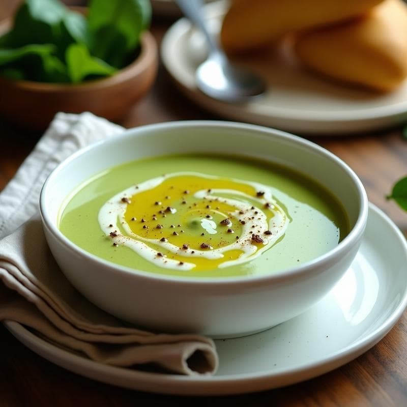Crema de Espinacas y Alcachofas en Airfryer: Receta Light con Toque Gourmet en 15 Minutos