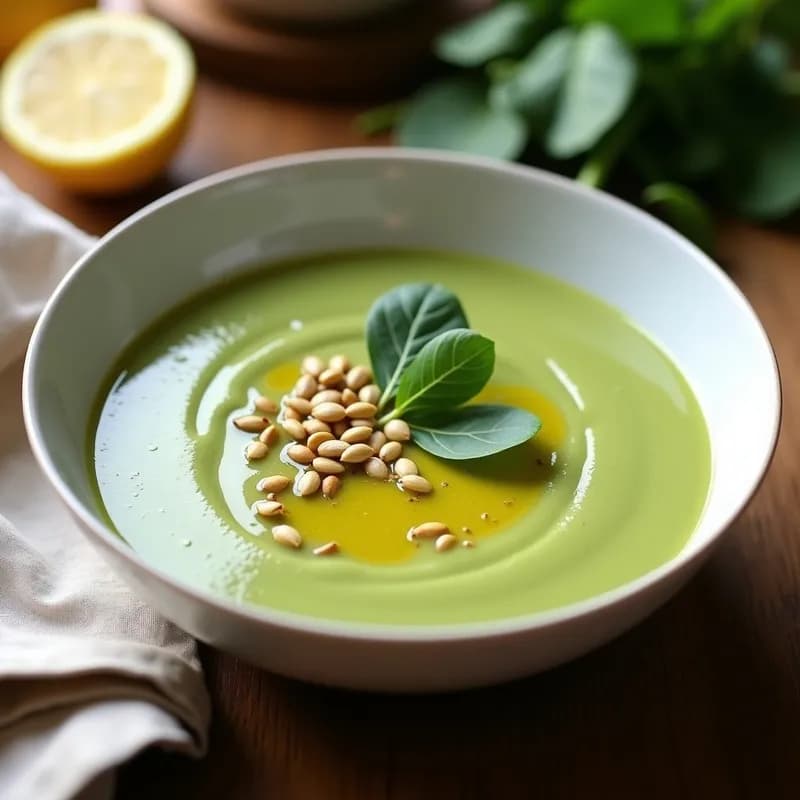 Crema de Espinacas y Alcachofas Vegana: Receta Cremosa y Alta en Fibra en 25 Minutos