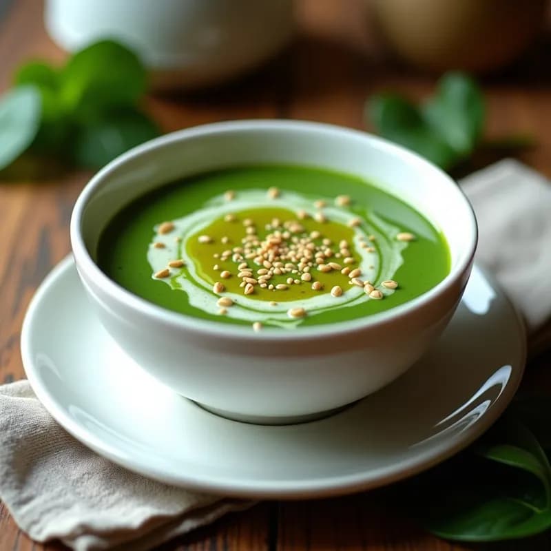 Crema de Espinacas y Algas Espirulina: Receta Energética y Detox en 20 Minutos