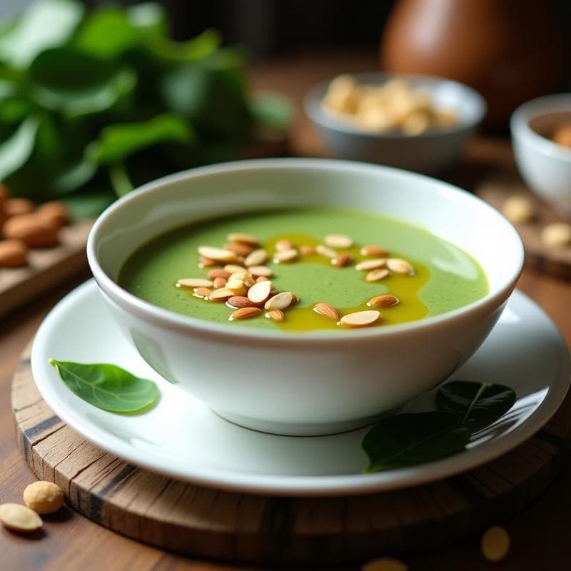 Crema de Espinacas con Leche de Almendras: Receta Vegana Cremosa y Rápida en 15 Minutos