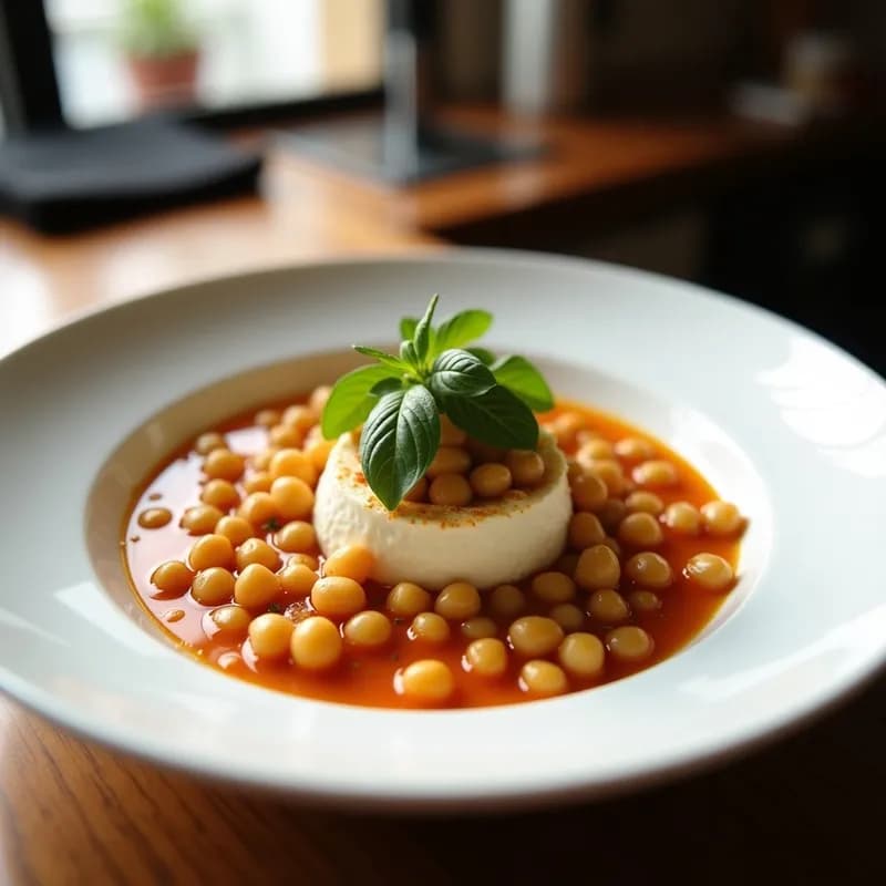 Crema de Espinacas con Garbanzos Ahumados: Receta en Olla Exprés Ultracremosa y Nutritiva