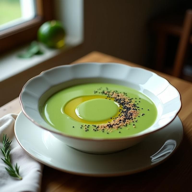 Crema de Espinacas con Aceite de Jojoba: Receta Vegana Antiinflamatoria en 15 Minutos