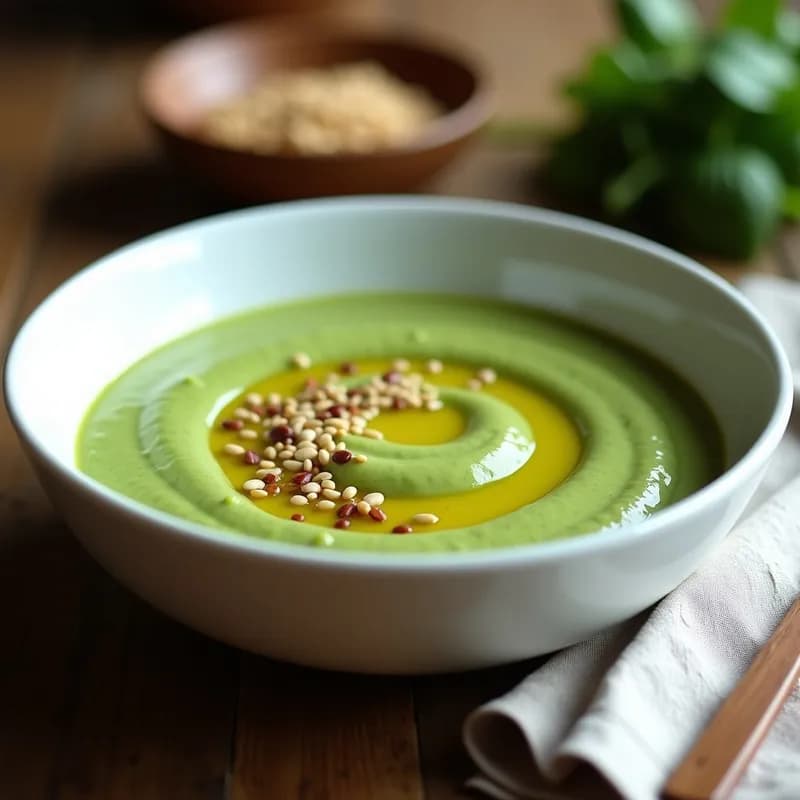 Crema de Espinacas y Tofu Ahumado: Receta en Thermomix Ultracremosa y Vegana