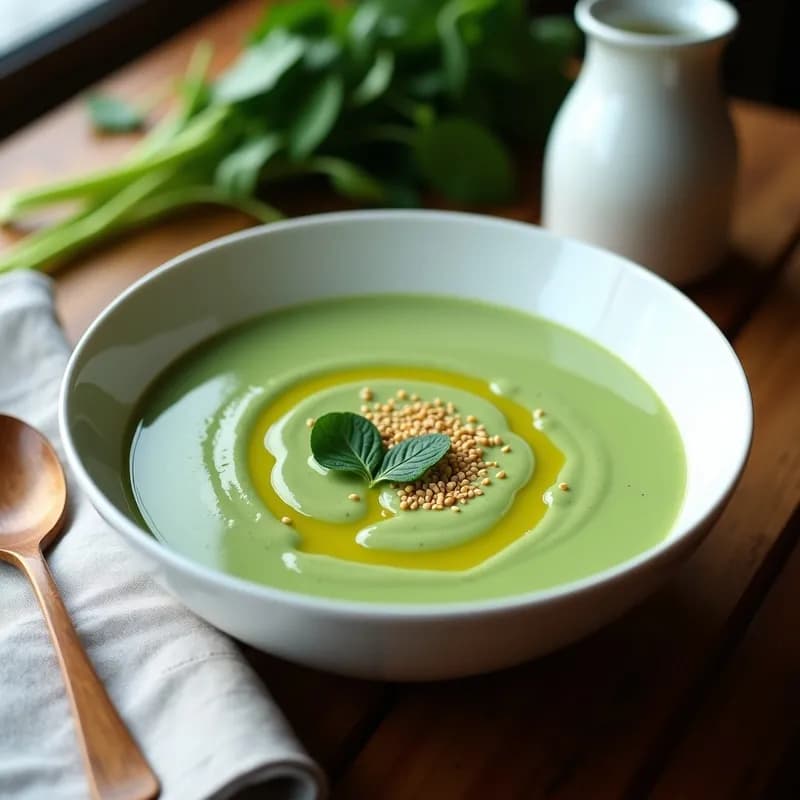 Crema de Espinacas y Tofu Sedoso: Receta en Thermomix Sin Lácteos y Alta en Proteína